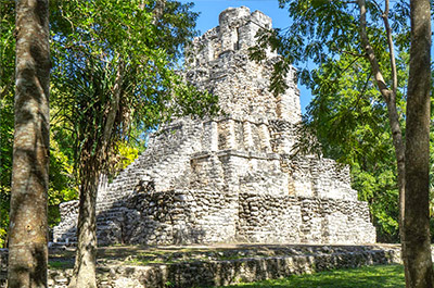 Ruinas de Muyil, una puerta a Sian Kaan
