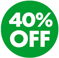 40% discount