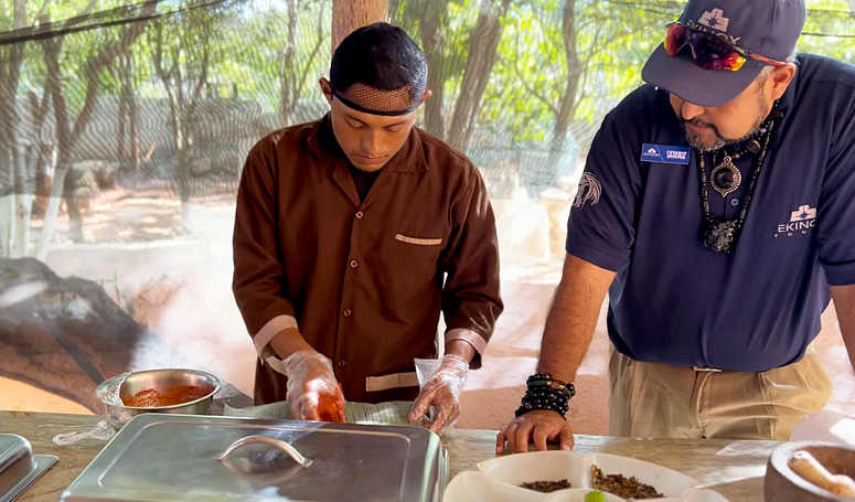 Aprendiendo sobre cocina Maya
