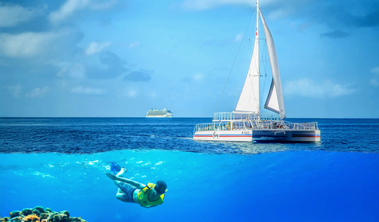 Catamaran Fury in Cozumel