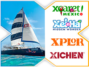 Catamaran Xcaret Combos
