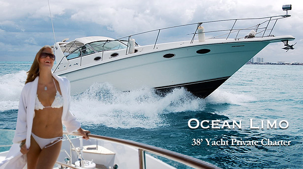 Yate de 38 pies privado en CancÃºn