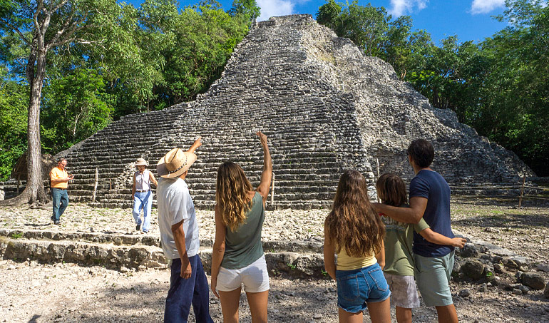 Mayan vestiges at Coba