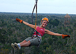 Canopy zipline circuit