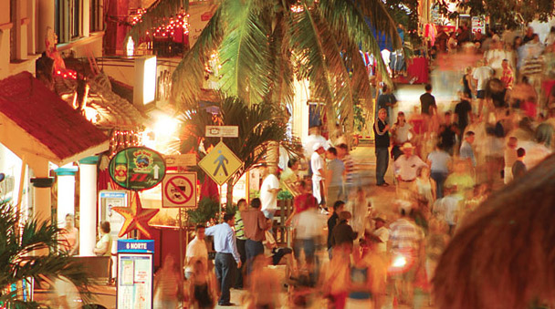 Playa del Carmen night tour form Cancun
