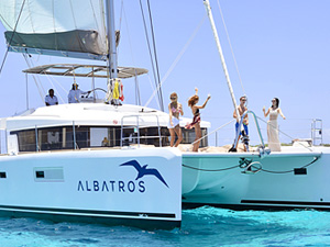 Isla Mujeres en Catamaran Tour