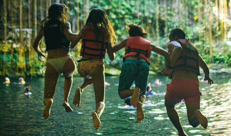 Cenote Saamal at Selva Maya
