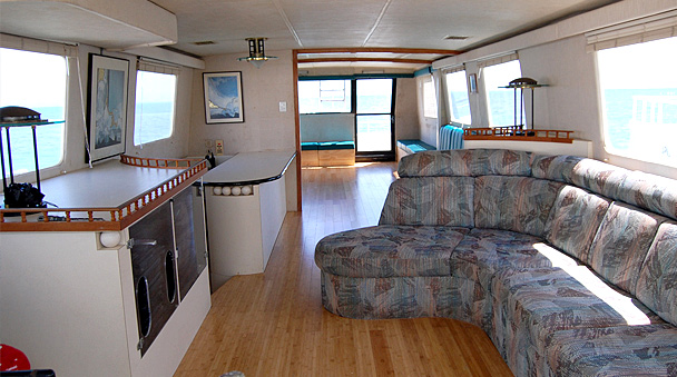 Keep cool in the air conditioned cabin