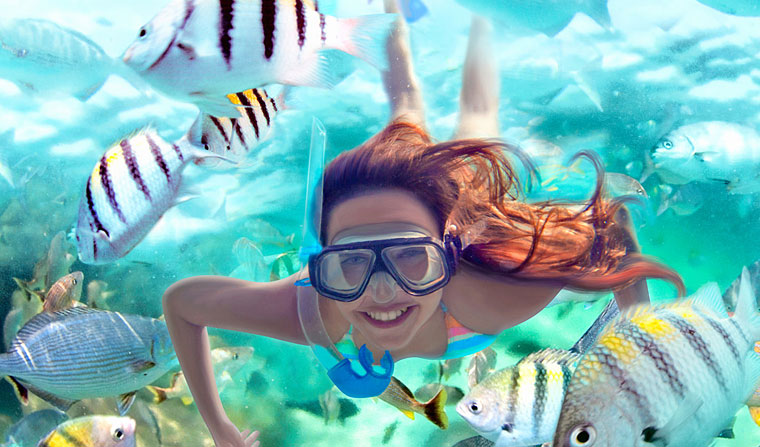 Snorquel en Xel-Ha