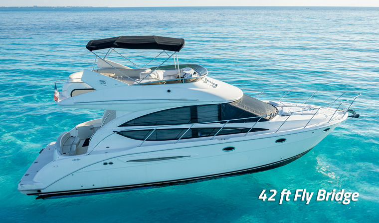 Charter Yacht 42 ft Cancun