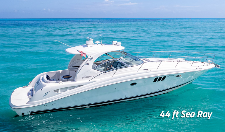 Yacht Sea Ray 44 ft in Cancun